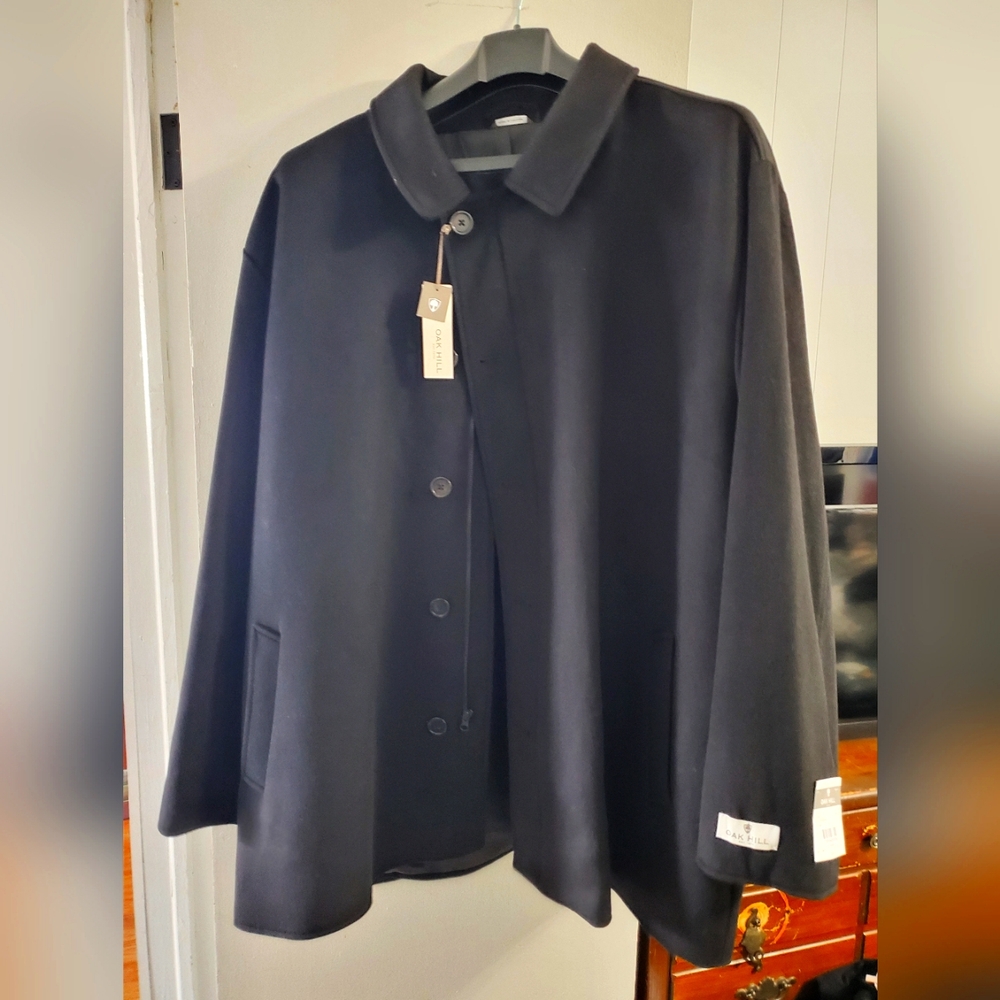 Oak Hill Men's Black Jacket 4XL